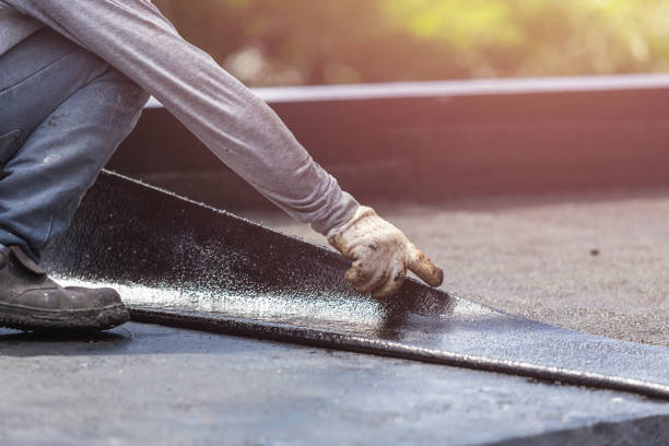 Professional Waterproofing technician working in Marion, OH
